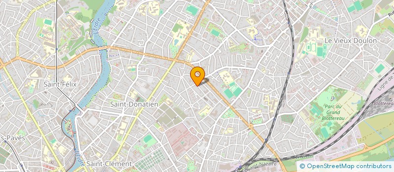 localisation de l'entreprise MONSIEUR IBRAHIM SAM  NANTES