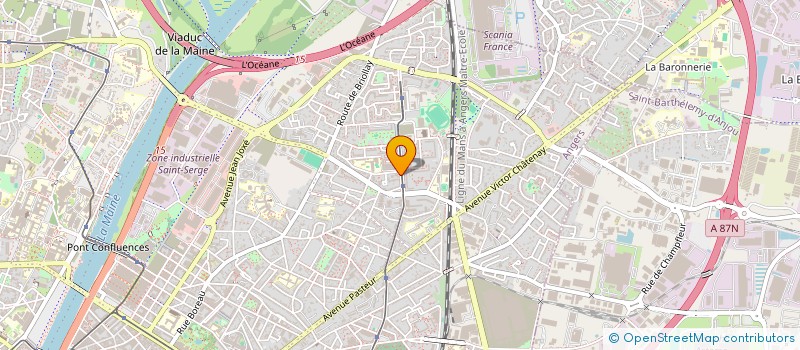 localisation de l'entreprise MONSIEUR IBRAHIM SAMBAKE à ANGERS