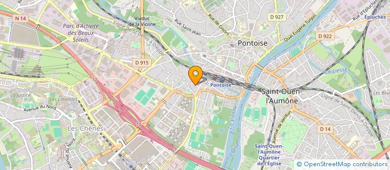 localisation de l'entreprise MONSIEUR IBRAHIM SANGARE  ERAGNY