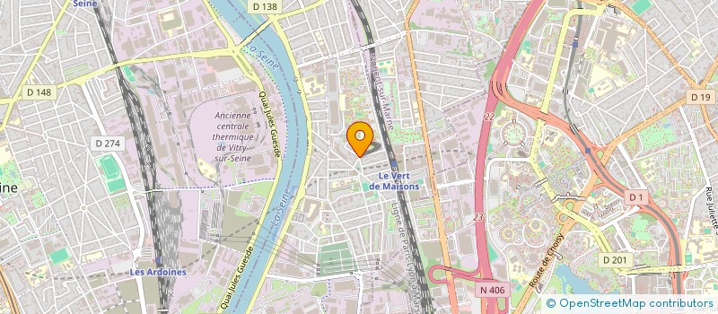 localisation de l'entreprise MONSIEUR IBRAHIM SANOGO à ALFORTVILLE