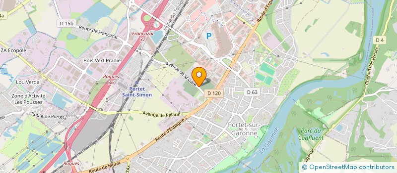 localisation de l'entreprise MONSIEUR IBRAHIM SANON  PORTET-SUR-GARONNE