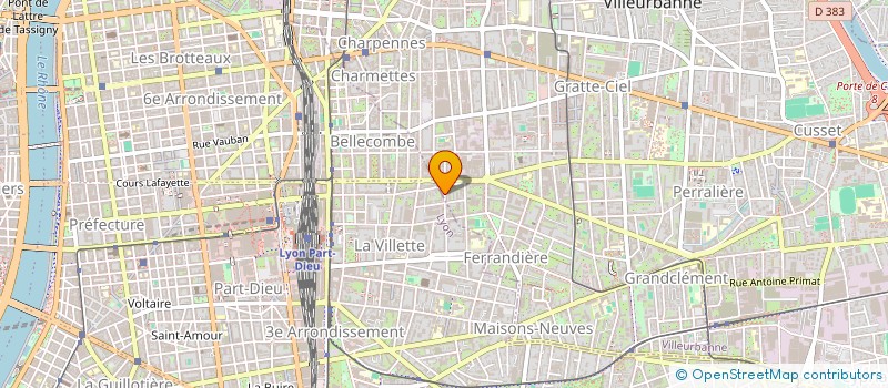 localisation de l'entreprise MONSIEUR IBRAHIM SARI  VENISSIEUX