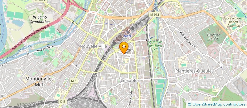 localisation de l'entreprise MONSIEUR IBRAHIM SAYARI  METZ