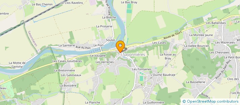 localisation de l'entreprise MONSIEUR IBRAHIM SEDDAK  SAVONNIERES