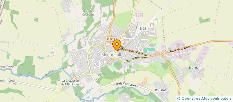 localisation de l'entreprise MONSIEUR IBRAHIM SELMANI  MONTMIRAIL