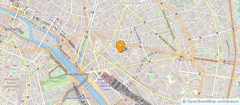 localisation de l'entreprise MONSIEUR IBRAHIM SHARAF  PARIS 12