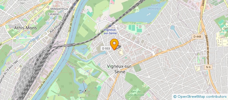 localisation de l'entreprise MONSIEUR IBRAHIM SIBY à VIGNEUX-SUR-SEINE