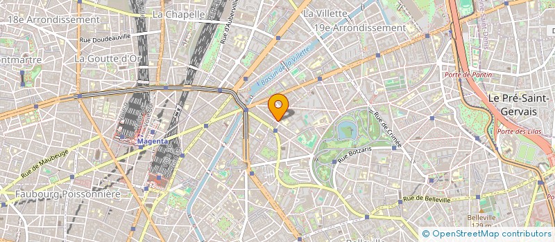 localisation de l'entreprise MONSIEUR IBRAHIM SIDIBE  PARIS