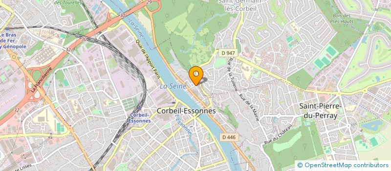 localisation de l'entreprise MONSIEUR IBRAHIM SIDIBE  CORBEIL-ESSONNES