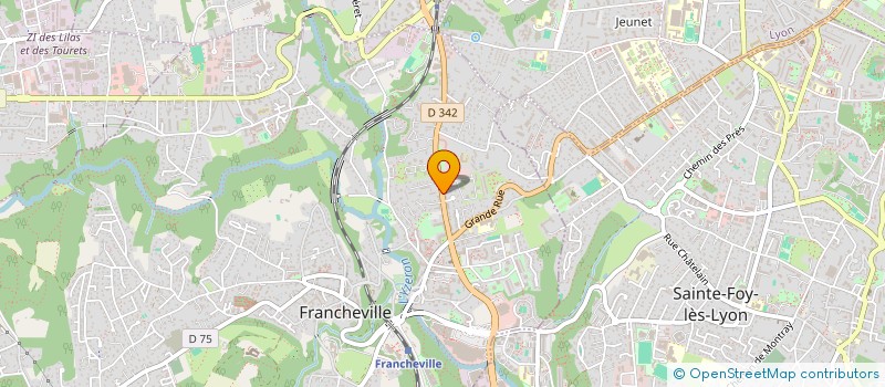 localisation de l'entreprise MONSIEUR IBRAHIM SOLMAZ  FRANCHEVILLE