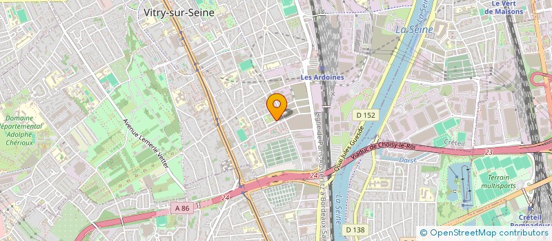 localisation de l'entreprise MONSIEUR IBRAHIM SONKO  VITRY-SUR-SEINE