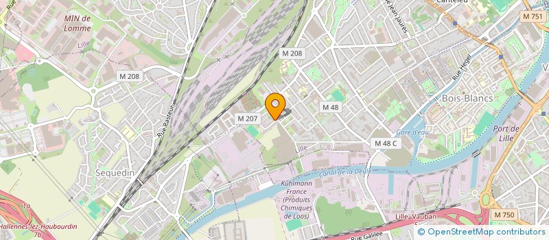 localisation de l'entreprise MONSIEUR IBRAHIM SORE à LILLE