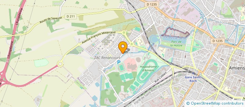 localisation de l'entreprise MONSIEUR IBRAHIM SORY BALDE à AMIENS