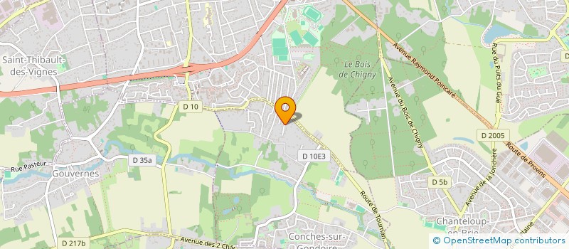 localisation de l'entreprise MONSIEUR IBRAHIM SORY CAMARA  CONCHES-SUR-GONDOIRE