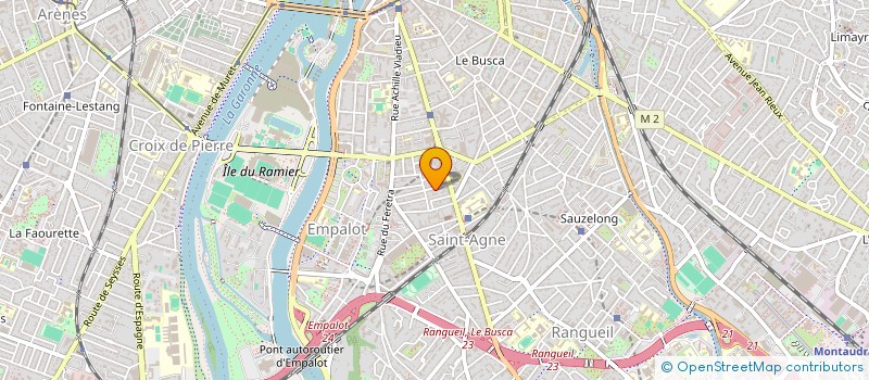 localisation de l'entreprise MONSIEUR IBRAHIM SOULEYMANE MAMADOU  TOULOUSE