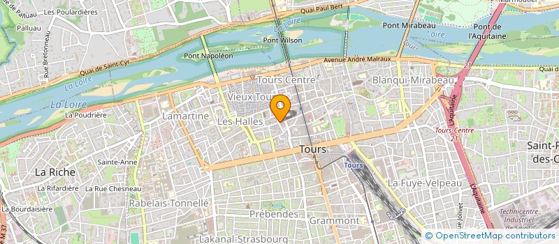 localisation de l'entreprise MONSIEUR IBRAHIM SULEIMAN  TOURS