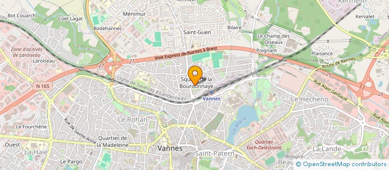 localisation de l'entreprise MONSIEUR IBRAHIM SULTANI à VANNES