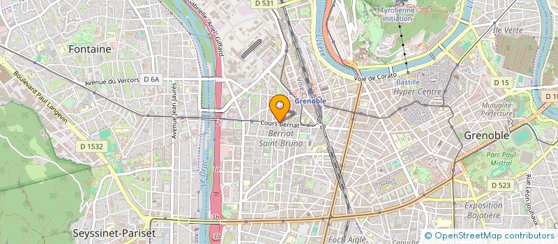 localisation de l'entreprise MONSIEUR IBRAHIM SUMA  GRENOBLE