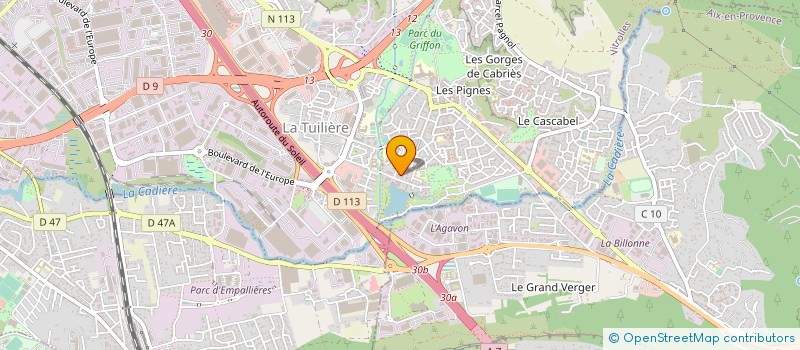 localisation de l'entreprise MONSIEUR IBRAHIM SUSUZ à VITROLLES