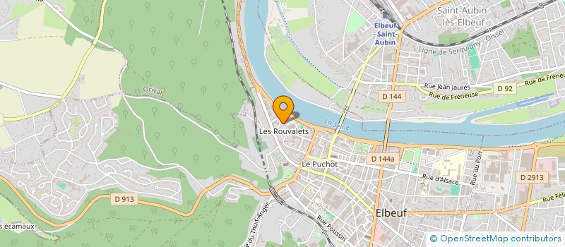 localisation de l'entreprise MONSIEUR IBRAHIM SY à ELBEUF