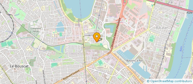 localisation de l'entreprise MONSIEUR IBRAHIM SYLL à BORDEAUX