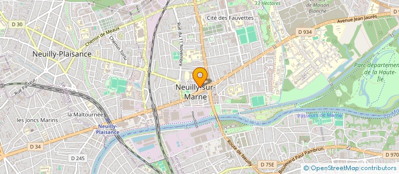 localisation de l'entreprise MONSIEUR IBRAHIM SYLLA à NEUILLY-SUR-MARNE