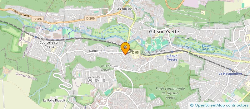 localisation de l'entreprise MONSIEUR IBRAHIM SYLLA  GIF-SUR-YVETTE