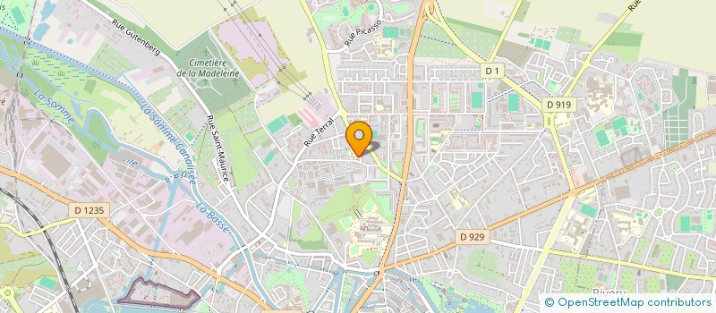 localisation de l'entreprise MONSIEUR IBRAHIM TAHA  AMIENS