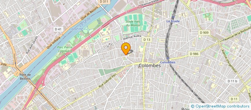 localisation de l'entreprise MONSIEUR IBRAHIM TERKIVATAN à COLOMBES