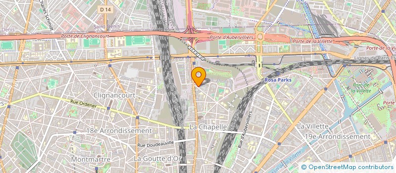 localisation de l'entreprise MONSIEUR IBRAHIM THIAM  PARIS