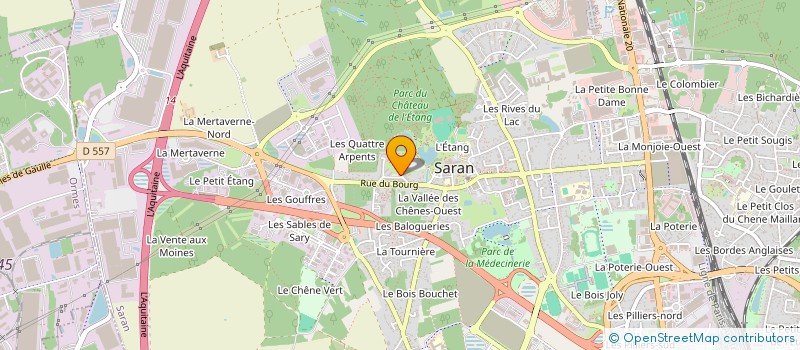localisation de l'entreprise MONSIEUR IBRAHIM TOFILES à SARAN