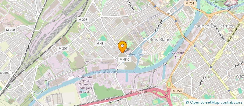 localisation de l'entreprise MONSIEUR IBRAHIM TOUHAMI à LILLE