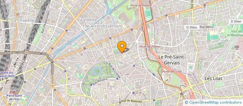 localisation de l'entreprise MONSIEUR IBRAHIM TOURE  PARIS