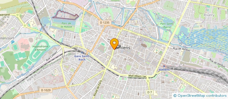 localisation de l'entreprise MONSIEUR IBRAHIM TOURE à AMIENS