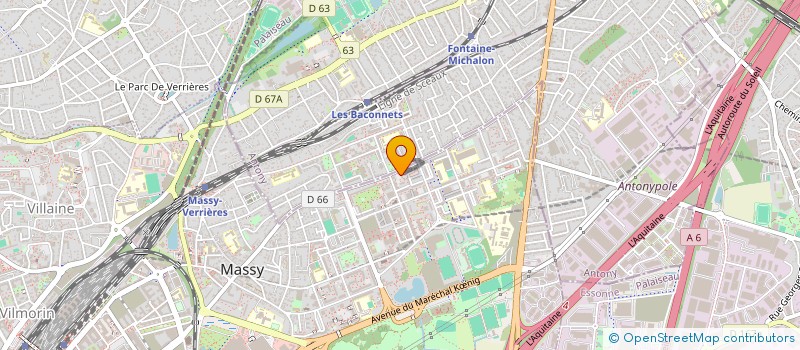 localisation de l'entreprise MONSIEUR IBRAHIM TOURE à MASSY