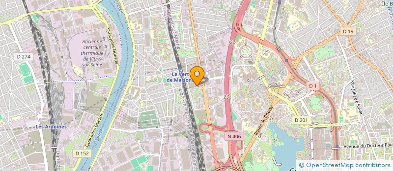 localisation de l'entreprise MONSIEUR IBRAHIM TRAORE  MAISONS-ALFORT