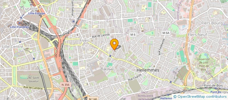 localisation de l'entreprise MONSIEUR IBRAHIM WESAL à LILLE