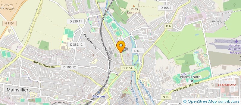 localisation de l'entreprise MONSIEUR IBRAHIM YAGOUB à CHARTRES