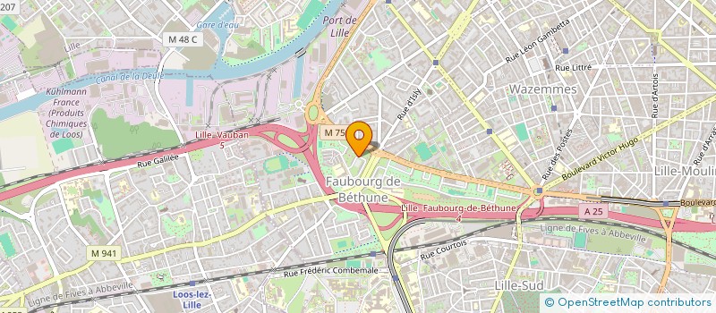 localisation de l'entreprise MONSIEUR IBRAHIM YAOUBA à LILLE