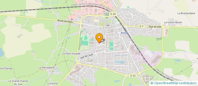 localisation de l'entreprise MONSIEUR IBRAHIM YATTARA  EVRON