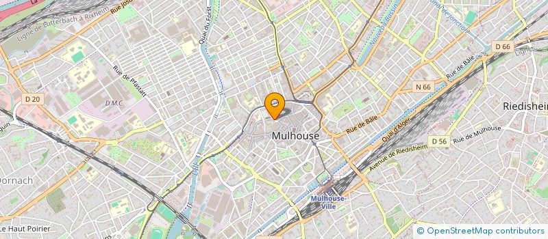 localisation de l'entreprise MONSIEUR IBRAHIM YATTARA  MULHOUSE