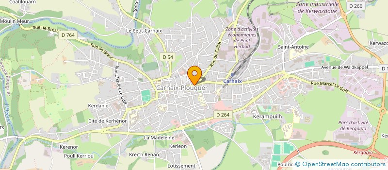 localisation de l'entreprise MONSIEUR IBRAHIM YILDIRIM à CARHAIX-PLOUGUER