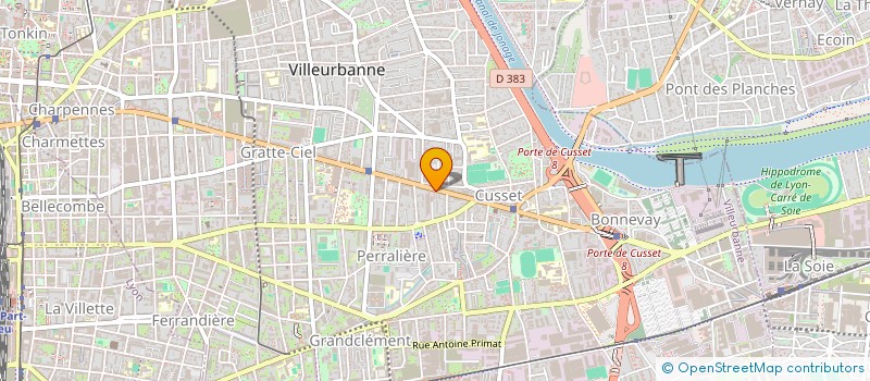 localisation de l'entreprise MONSIEUR IBRAHIM YILDIZ à VILLEURBANNE