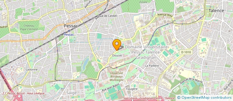 localisation de l'entreprise MONSIEUR IBRAHIM YLDIZ à PESSAC