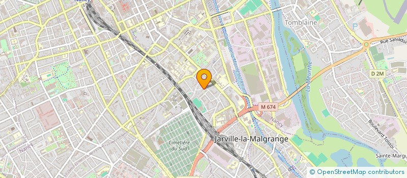 localisation de l'entreprise MONSIEUR IBRAHIM ZERBO  NANCY