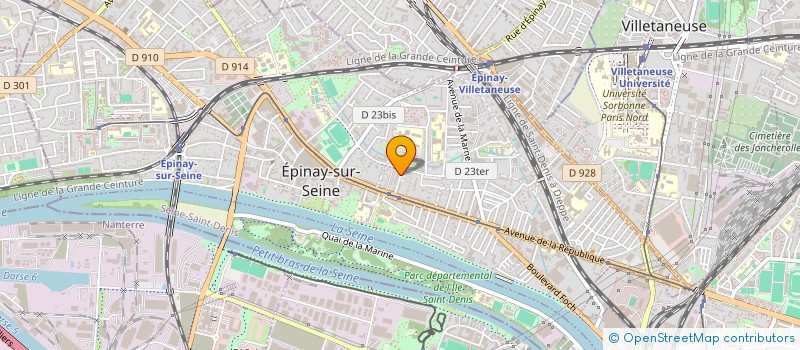 localisation de l'entreprise MONSIEUR IBRAHIMA BAMBA à EPINAY-SUR-SEINE