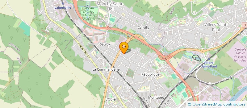 localisation de l'entreprise MONSIEUR IBRAHIMA BARADJI  NOGENT-SUR-OISE