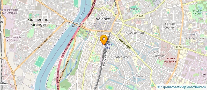 localisation de l'entreprise MONSIEUR IBRAHIMA BARRY  VALENCE