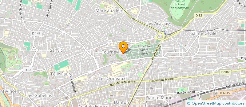 localisation de l'entreprise MONSIEUR IBRAHIMA BARRY  LE HAVRE