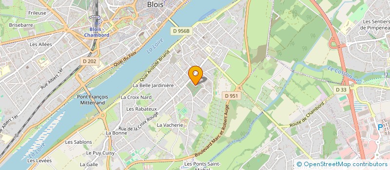 localisation de l'entreprise MONSIEUR IBRAHIMA BARRY à BLOIS